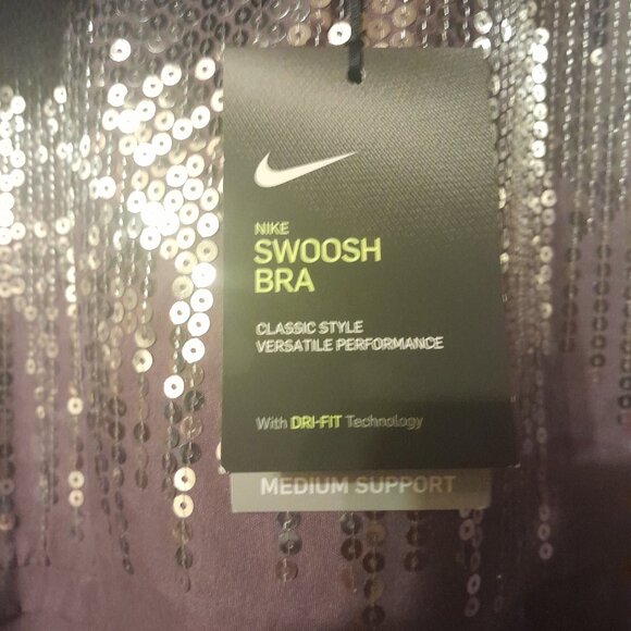 - Nwt nike swoosh dri fit sports bra xs - Picture 2 of 8